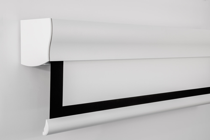 Ecran de proiectie motorizat peretetavan Screenline WAVE Home Vision, 305 x 172 (138), 16 9, alb [2]
