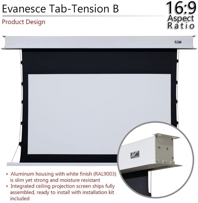 Ecran proiectie EliteScreens Evanesce Tab-Tension B [7]
