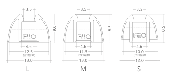 Fiio HS18 silicone tips [3]