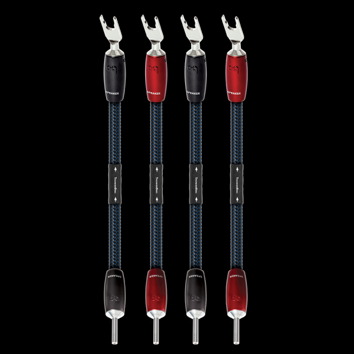 Jumper Biwire Audioquest Thunderbird (BAN-SPADE), cupru PSC+, 4buc/set [2]