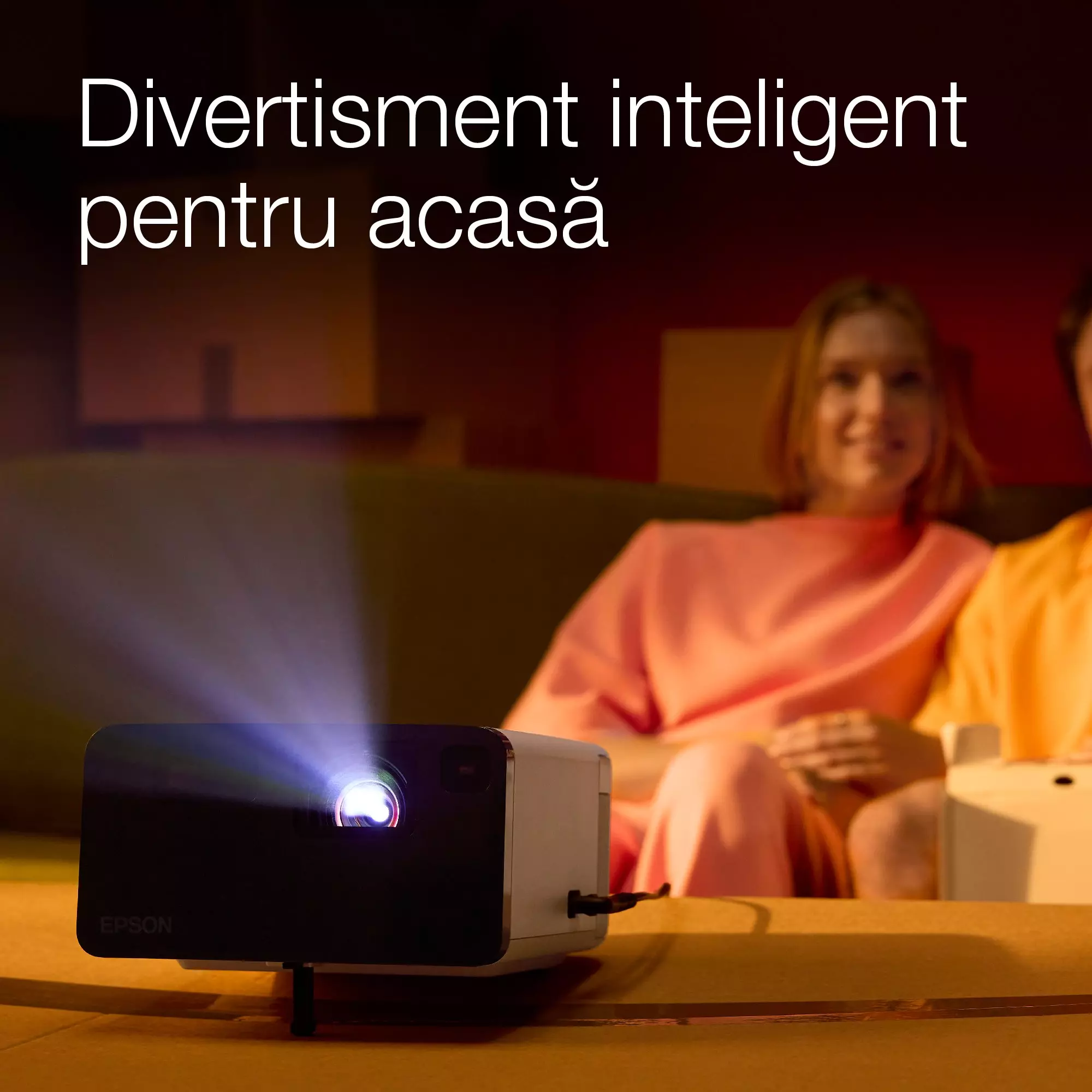 Mini proiector laser inteligent Epson EF-21W, FHD 1920x1080, 1000 lumeni, contrast 5.000.000 : 1 [7]