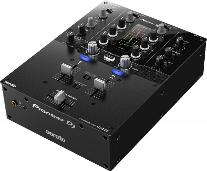 Mixer cu 2 canale pentru DJ, Pioneer DJ DJM-S3, stil scratching, pentru Serato DJ Pro [3]