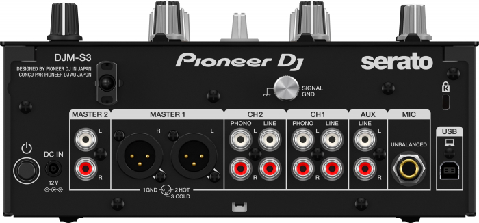 Mixer cu 2 canale pentru DJ, Pioneer DJ DJM-S3, stil scratching, pentru Serato DJ Pro [2]