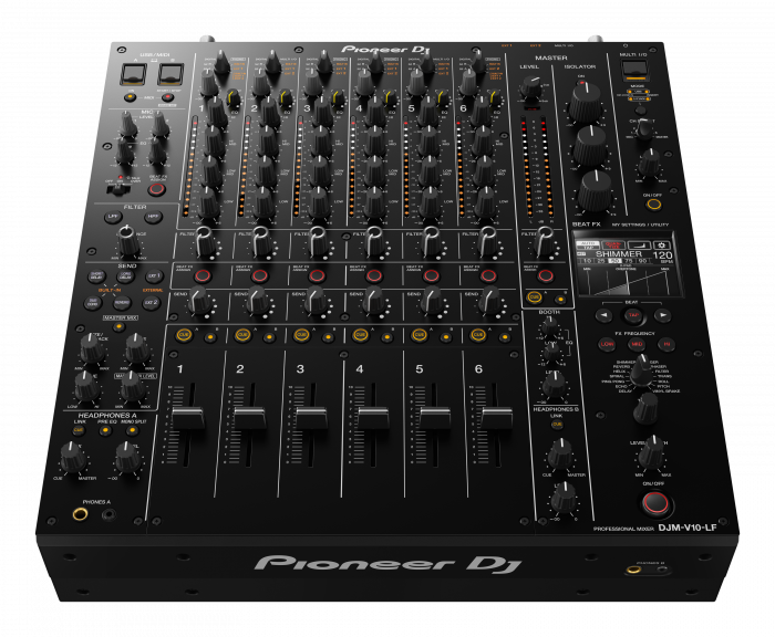 Mixer profesional cu 6 canale, stil creativ, cu fadere lungi, pentru DJ, Pioneer DJ DJM-V10-LF [3]