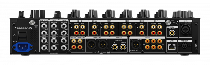 Mixer profesional cu 6 canale, stil creativ, cu fadere lungi, pentru DJ, Pioneer DJ DJM-V10-LF [4]