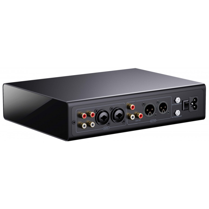 Preamplificator stereo balansat, cu trei intrări și trei ieșiri [2]