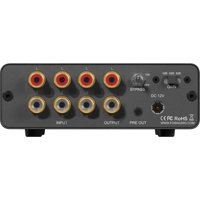 Preamplificator stereo compact, cu trei intrări [3]