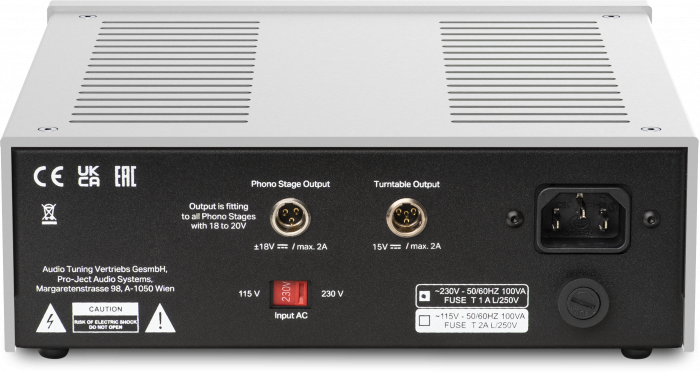 Sursa alimentare pik-up ProJect Power Box RS2 Phono [1]
