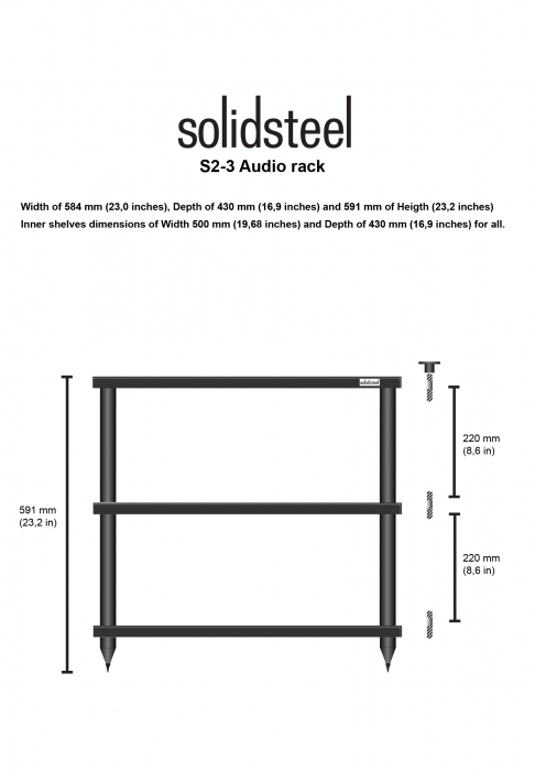Rack Hi-Fi Solidsteel S2-3 [2]