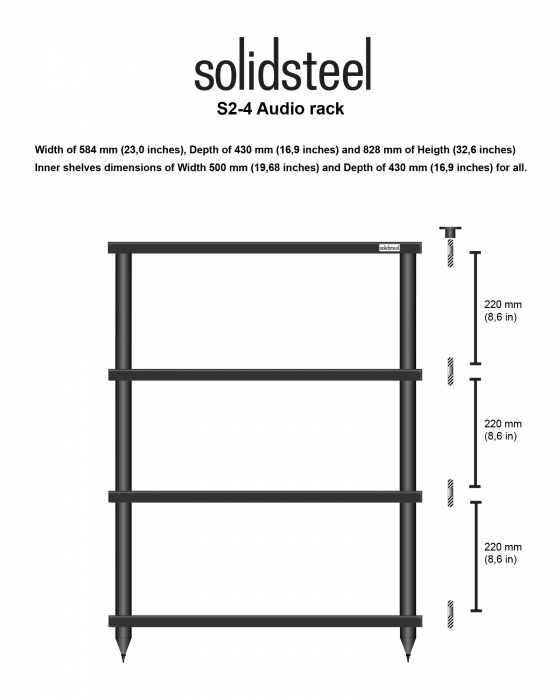 Rack Hi-Fi Solidsteel S2-4 [2]