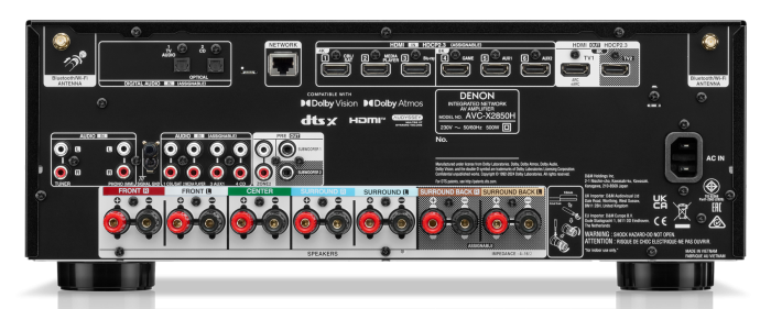 Receiver Denon AVC-X2850H [2]