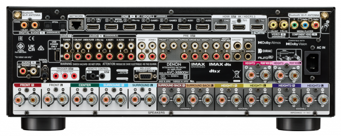 Receiver Denon AVC-X6800H [4]