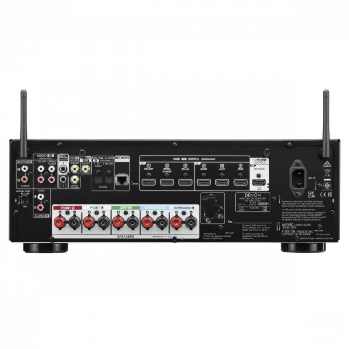 Receiver Denon AVR-S660H [3]