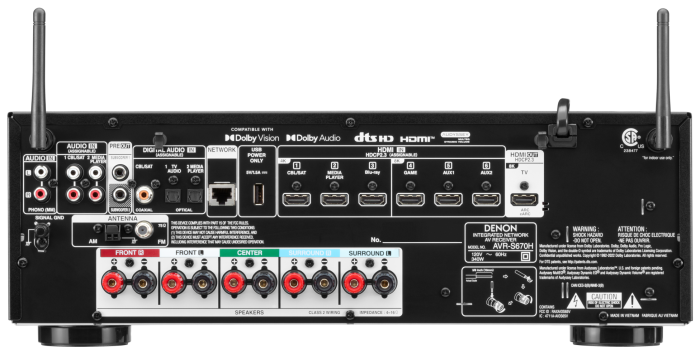 Receiver Denon AVR-S670H [3]