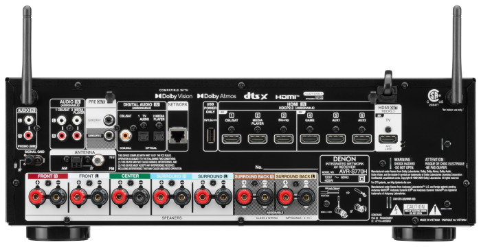 Receiver Denon AVR-S770H [3]