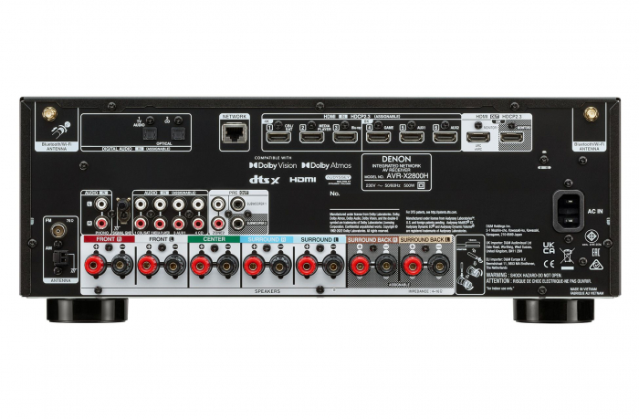 Receiver Denon AVR-X2800H [3]