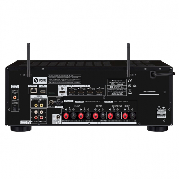 Receiver Pioneer VSX-832 [4]