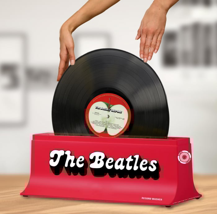 Sistem curatare disc vinil ProJect Spin Clean Record Washer System Beatles Limited Edition Albastru [2]