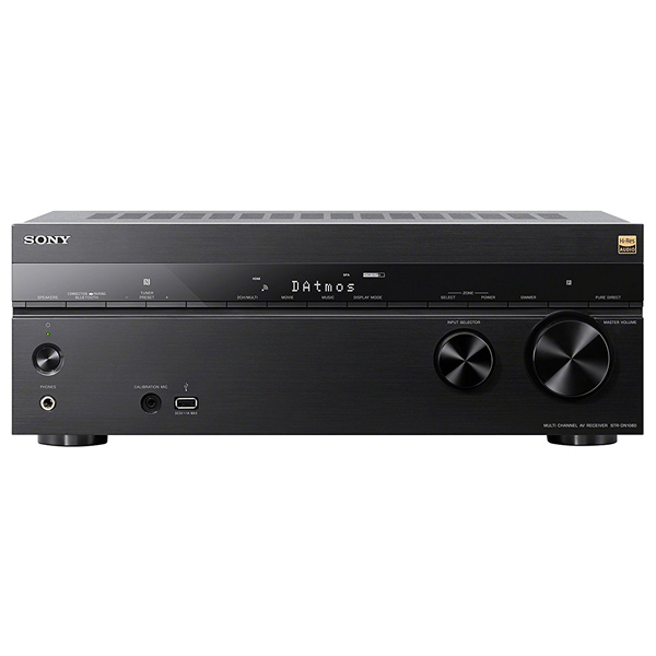 Sony STRDN1080 Receptor AV Home Theatre pe 7.2 canale, 4K, Multi Room, USB, NFC, Wi-Fi, Negru [2]