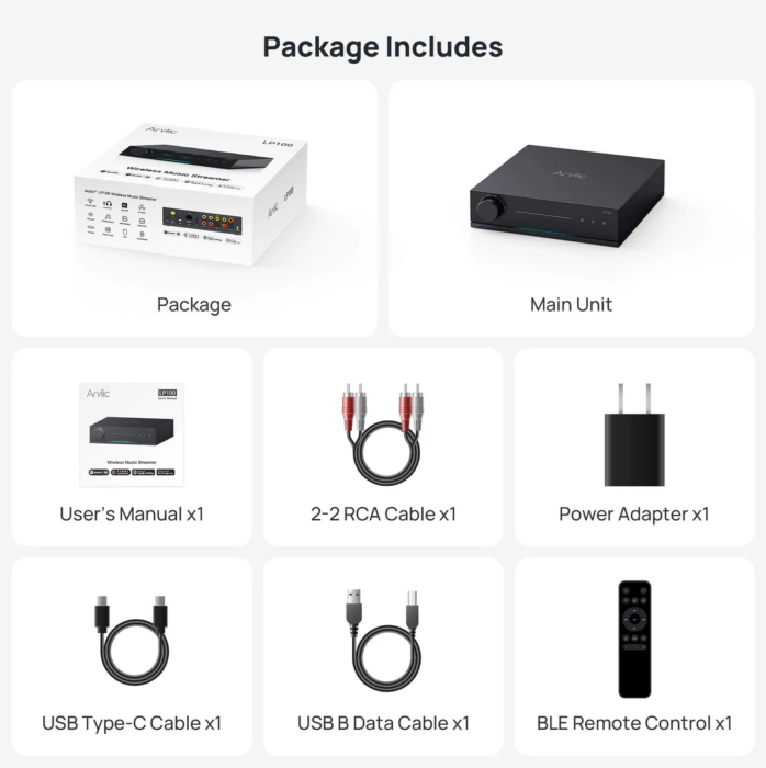 Streamer Arylic LP100 [4]