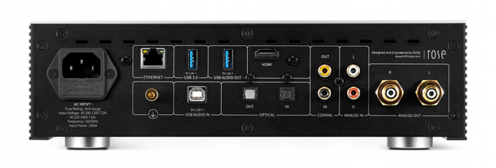 Streamer cu DAC si Preamplificator Rose RS250A [4]