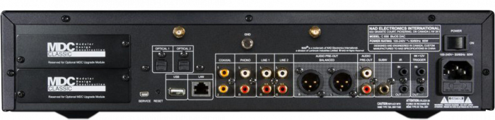 Streamer DAC si Preamplificator NAD C 658 [2]