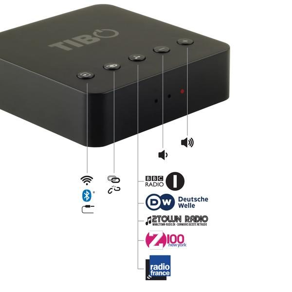 Streamer Wi-Fi Tibo Bond 3, Conexiuni Wi-Fi, Bluetooth, USB, AUX, Internet Radio [2]
