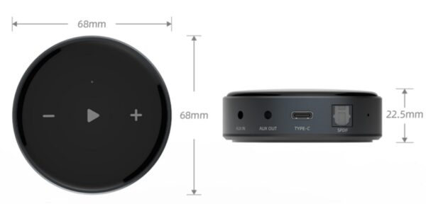 Streamer Wi-Fi WiiM mini, 24bit /192kHz, Bluetooth 5.2, AUX, SPDIF, Spotify si Tidal Connect, Airplay 2 [2]