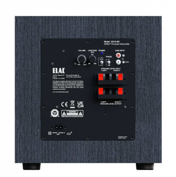 Subwoofer Elac Debut 3.0 DS103 [4]