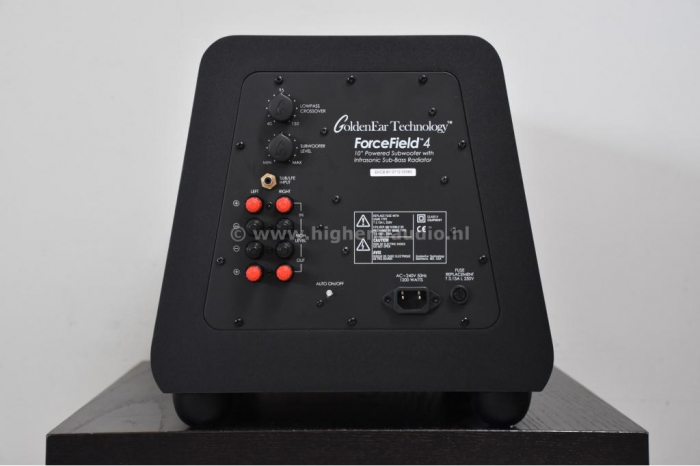 Subwoofer GoldenEar ForceField 4, 14Hz-250Hz, 1200W [4]
