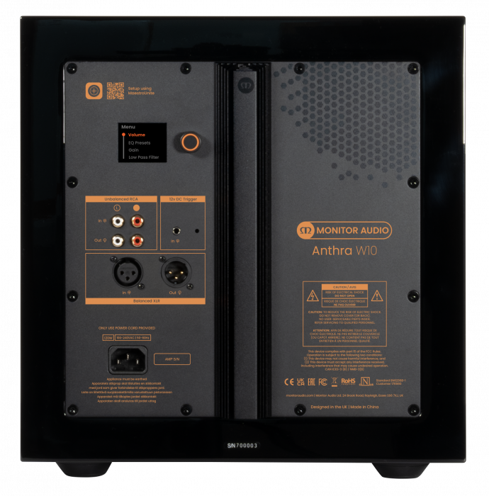 Subwoofer Monitor Audio Anthra W10 [4]