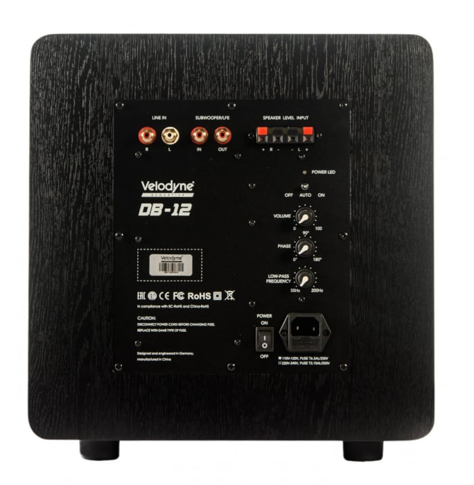 Subwoofer Velodyne Acoustics Deep Blue 12'' [5]