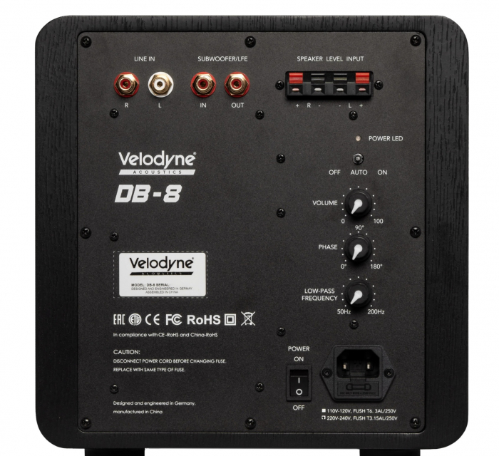 Subwoofer Velodyne Acoustics Deep Blue 8'' [4]