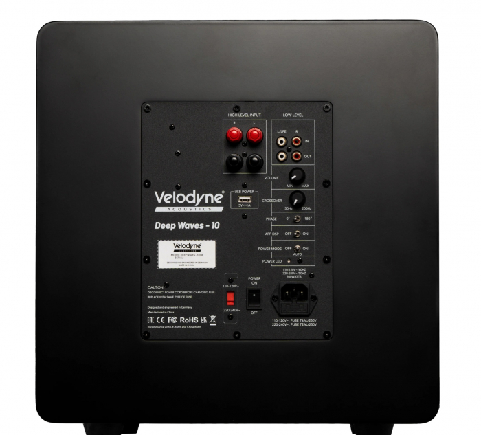 Subwoofer Velodyne Acoustics Deep Waves 10'' [3]