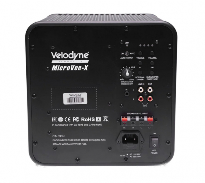 Subwoofer Velodyne Acoustics MicroVee X 6.5'' [5]