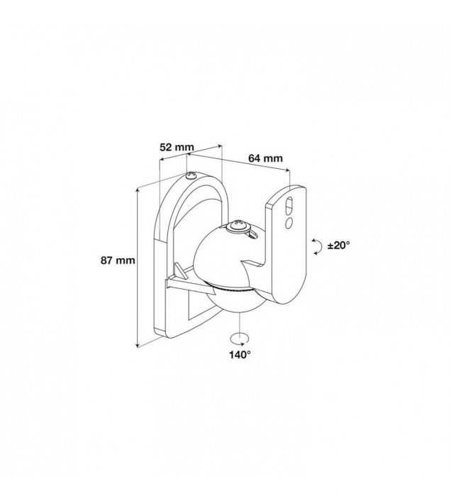 Suporti boxe Norstone Arran Speaker-GC [3]