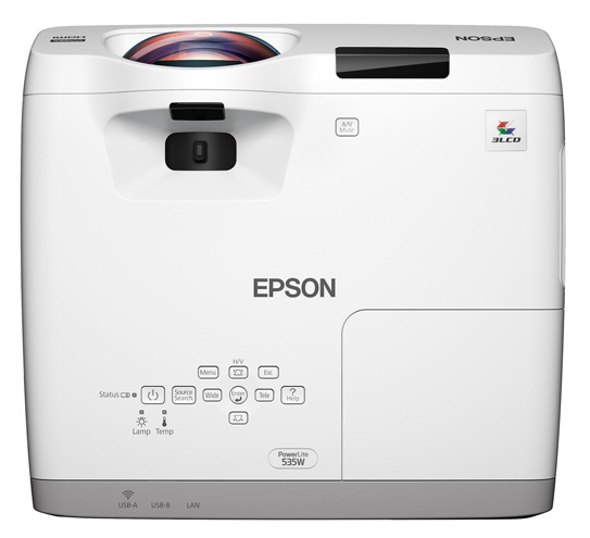 Videoproiector EPSON EB-535W, WXGA 1280 x 800, 3400 lumeni, contrast 16000:1 [3]