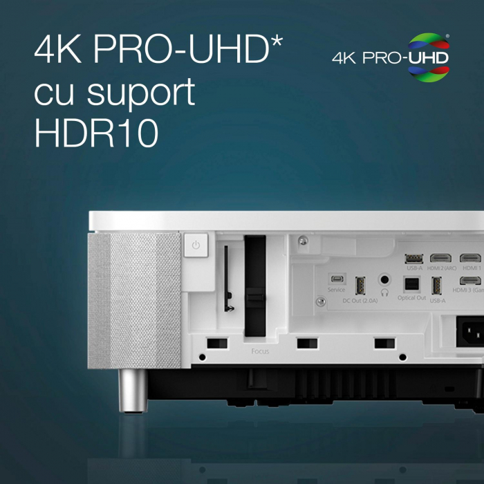 VIDEOPROIECTOR ULTRA-SHORT-THROW EPSON EH-LS800B, ANDROID TV, 4000 LUMENI [5]