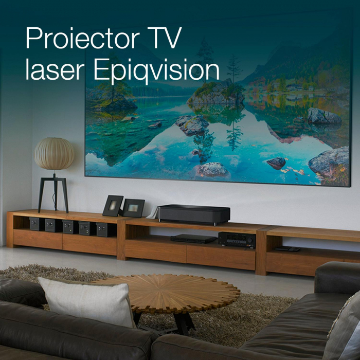 VIDEOPROIECTOR ULTRA-SHORT-THROW EPSON EH-LS800B, ANDROID TV, 4000 LUMENI [8]