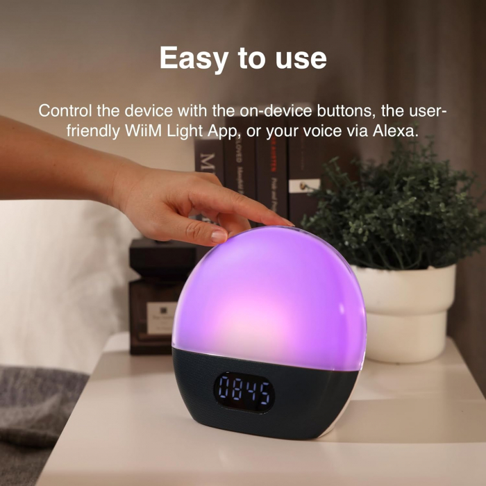 Streamer cu Internet Radio si Alexa WiiM Wake-up Light [4]