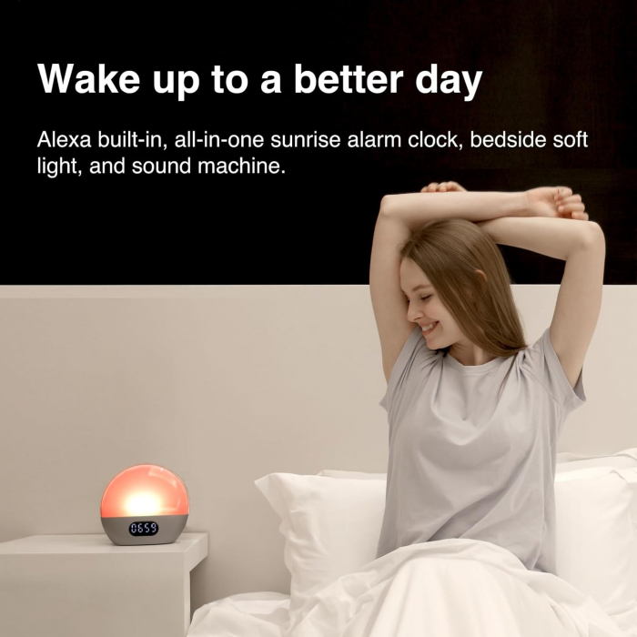 Streamer cu Internet Radio si Alexa WiiM Wake-up Light [3]