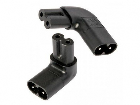 Accesorii audio - Adaptor IEC 90Â° C7 Audioquest (2 bucati cu doua inclinatii)