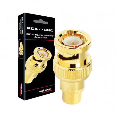 Alte accesorii - Adaptor RCA mama la BNC Audioquest RCA2BNC-S