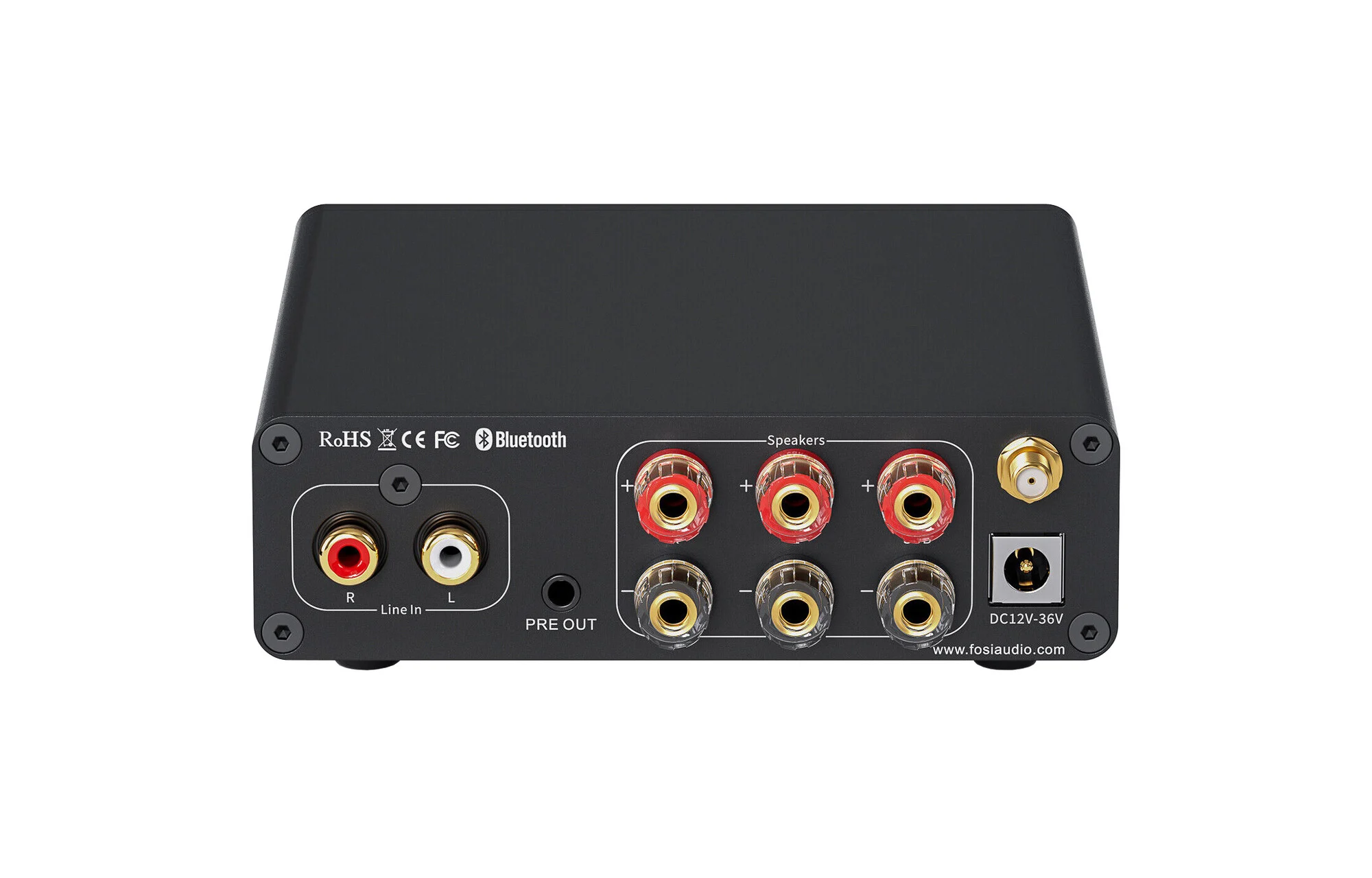 Amplificator 2.1 în clasa D, cu Bluetooth și 350 W pe subwoofer [1]