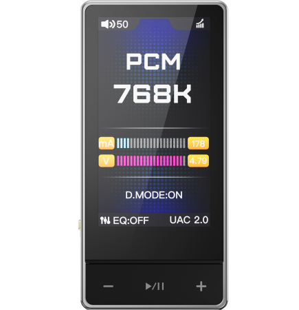 Amplificatoare Casti - Amplificator casti Fiio QX13 Titanium Gold