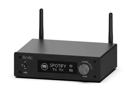 Amplificatoare integrate - Amplificator cu streaming Arylic H50