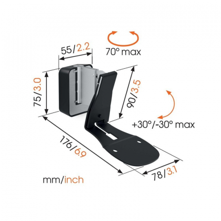 Bowers & Wilkins Formation Flex Wall Bracket [1]