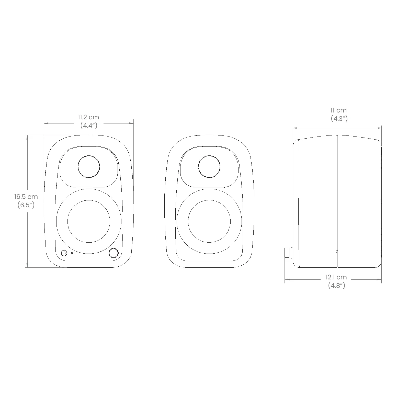 Boxe active Kanto Audio UKI [6]