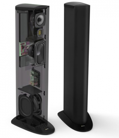 Boxe podea GoldenEar TRITON THREE+ cu subwoofer activ incorporat, 21Hz - 35kHz, 90dB [1]