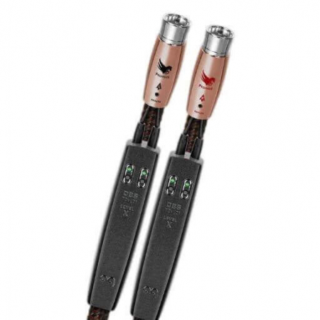 Cabluri Audio & Video - Cablu audio 2XLR - 2XLR AudioQuest Pegasus, Level 6 noise Dissipation with Graphene, Solid PSC+